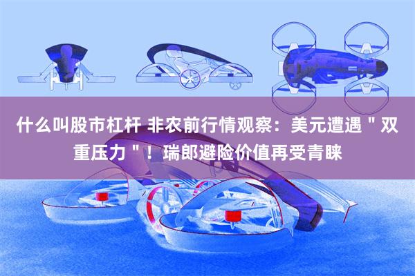 什么叫股市杠杆 非农前行情观察：美元遭遇＂双重压力＂！瑞郎避险价值再受青睐