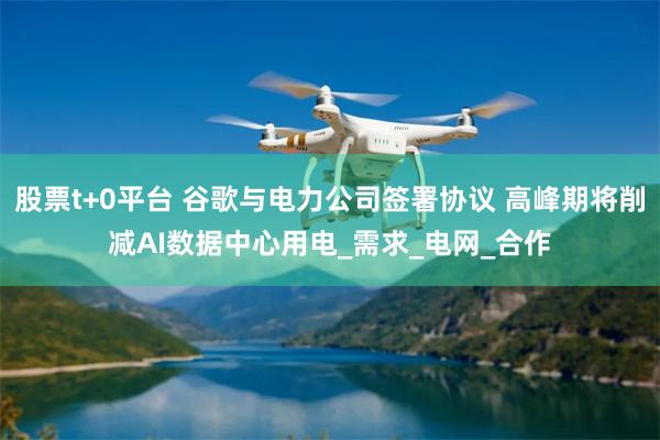 股票t+0平台 谷歌与电力公司签署协议 高峰期将削减AI数据中心用电_需求_电网_合作